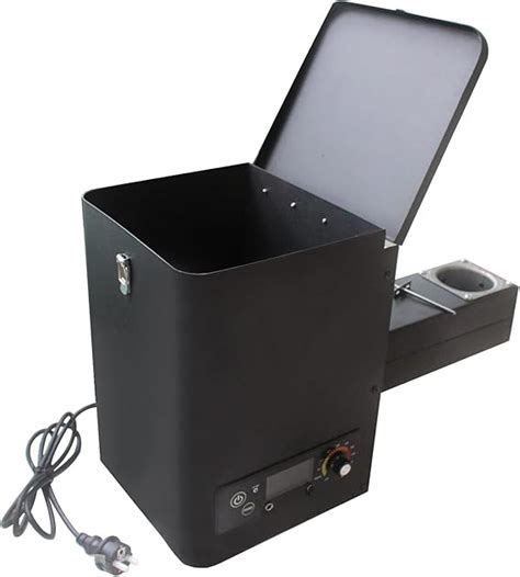 box smoker electric|electric smoker with hopper.